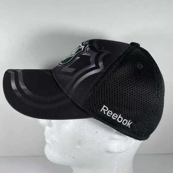 Reebok NHL Hockey 2017 All-Star Game Los Angeles Black S/M Fitted Hat Cap - Picture 2 of 8